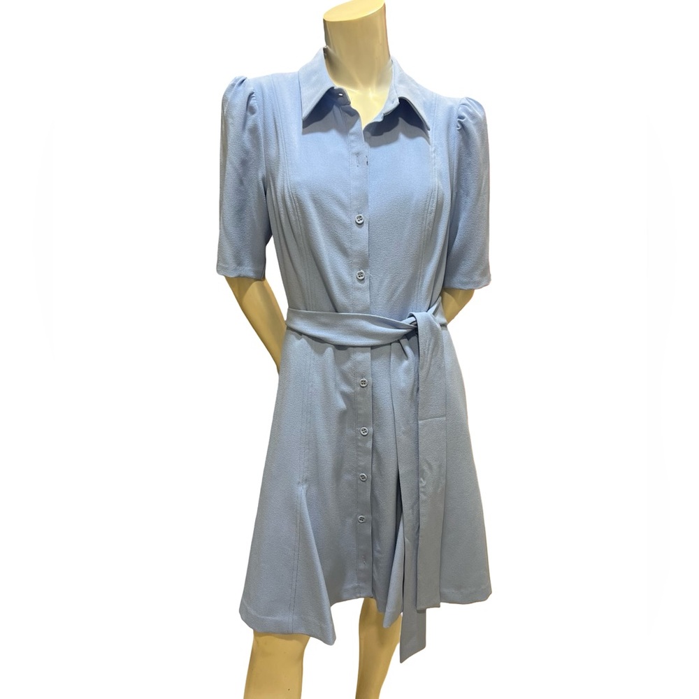 Eliza J Ice Blue Mini Dress